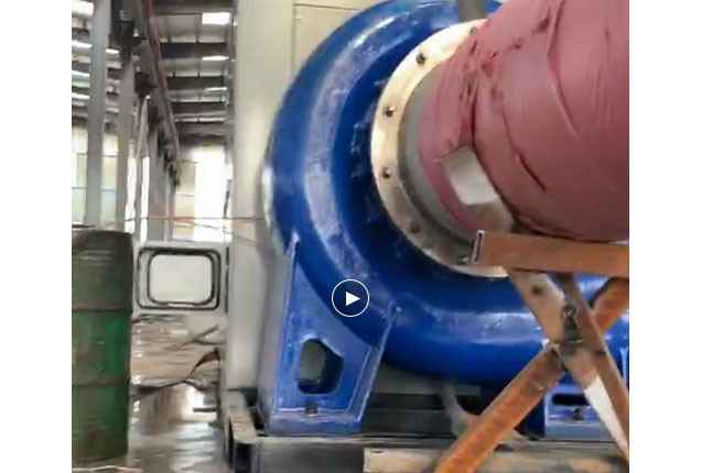 华体网页版登录入口-华体(中国)流量5100立方大型柴油机混流泵机组测试中